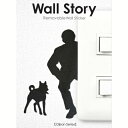 WALL STORYシリーズ【のぞき】シールでお部屋に癒しのアクセントを【メール便】10P03Sep16