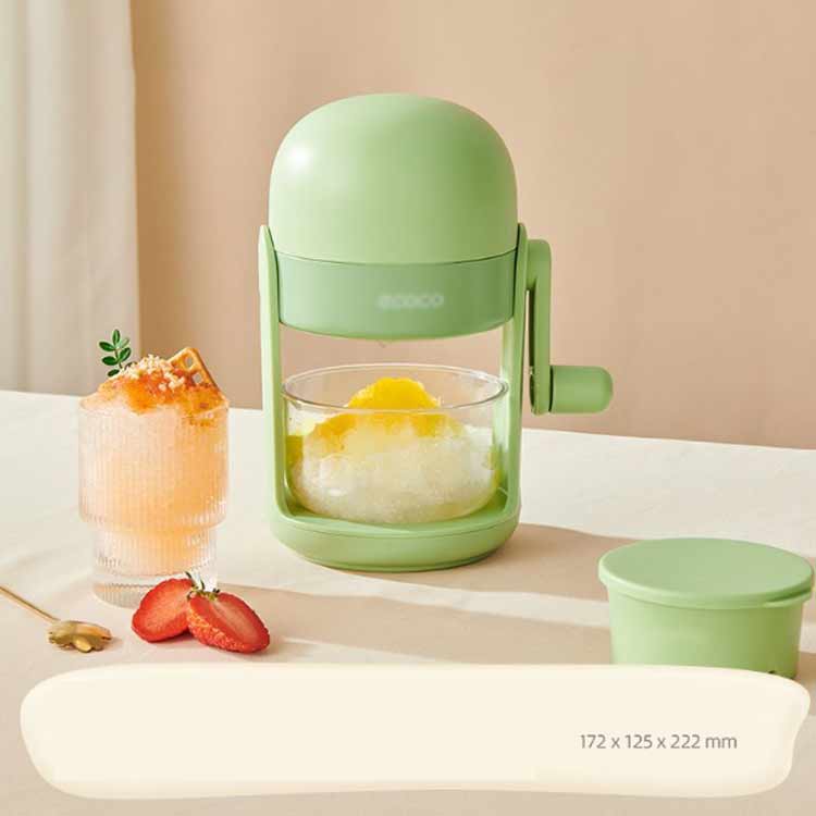 かき氷器 手回し 子供 アイスブレイク 手動 氷削り器 操作簡単 氷ブレーク カキ氷 ...