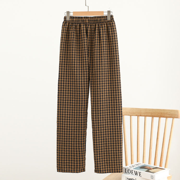 チェック柄 ショートパンツ レディース 夏 薄...の紹介画像3