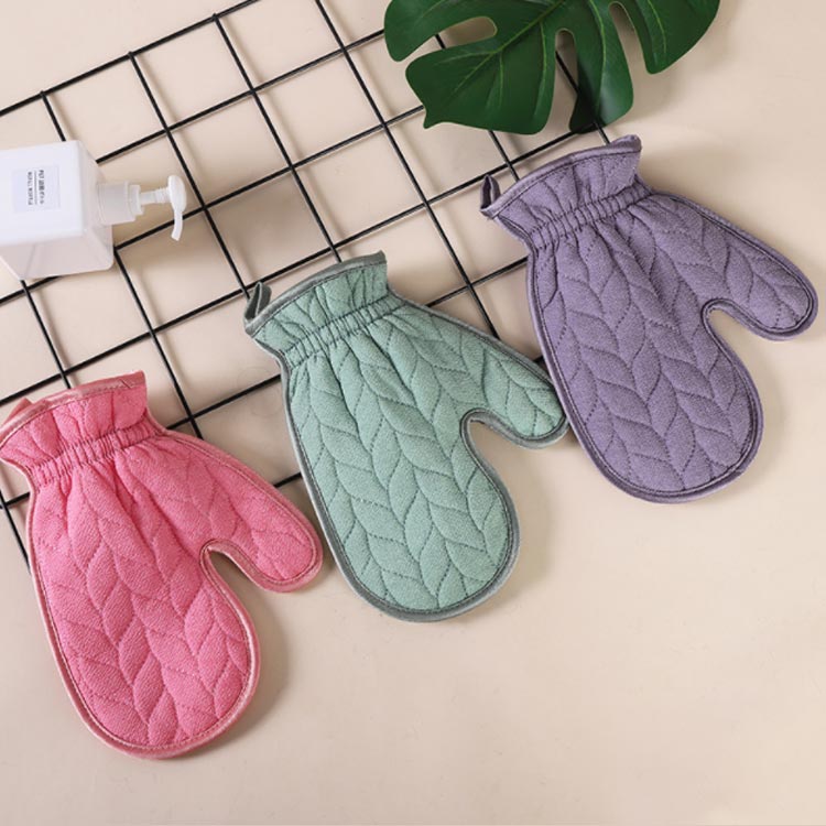 両手1セット ミトン タオル あすかり ギフト お風呂 垢すり アカスリ 便利グッズ リラックス あかすりグローブ バス 美容 グローブ バスグッズ グローブ サウナ グローブ あかすりグローブ ピンク ビューティー todayfashion-10001519 TodayFashion サンプル画像3