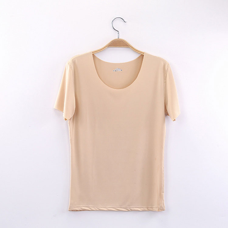 接触冷感 ストレッチ 2枚セット！ 夏用 涼しい トップス スポーツ クルーネック 吸汗速乾 UVカット シームレス 半袖 Tシャツ 作業服 通気性 ゴルフインナー スポーツ レディース 作業着 半袖