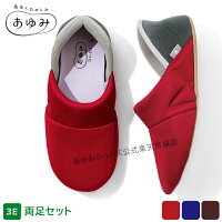 あゆみシューズ公式 かかとスポッと 3E 両足セット 2239 (名入れ ネーム刺繍可) （...