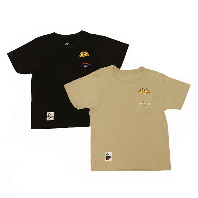 CHUMS キッズアンチバグファストフードポケットTシャツ 6