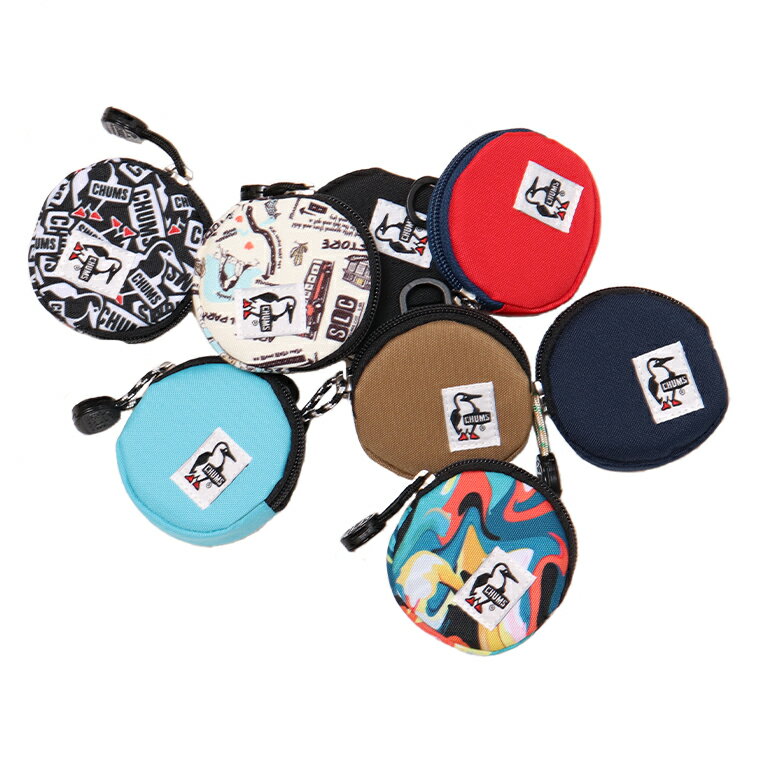CHUMS チャムス CH60-3573 リサイクルラウンドコインケース 財布 小物入れ イヤフォン入れ キーケース 【セレスポ】