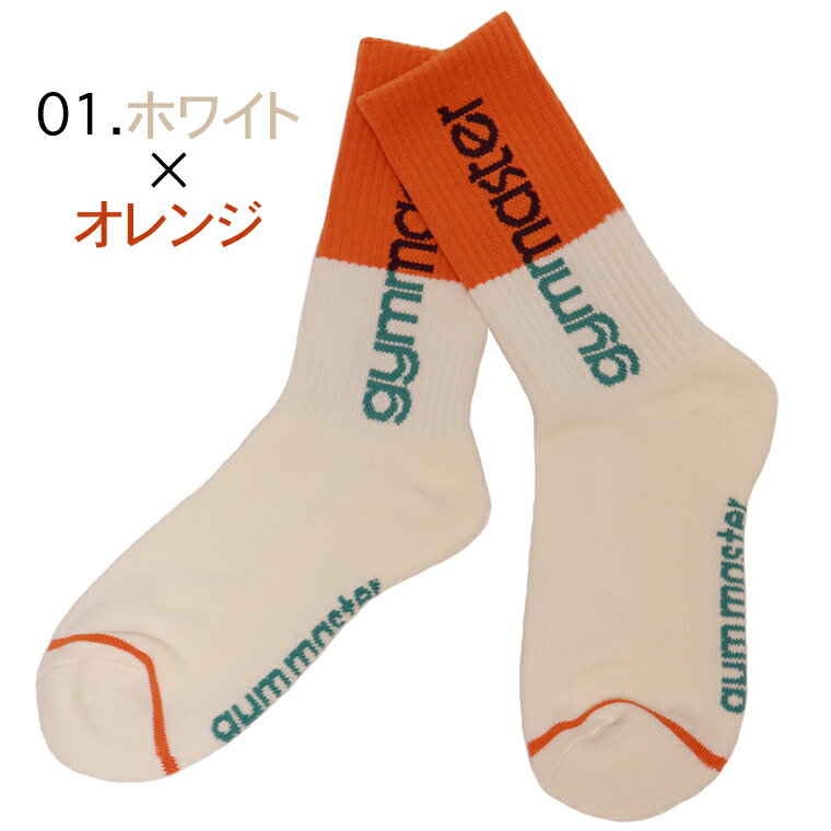 gymmaster ジムマスター G566786 ハーフ＆ハーフロゴジャガードソックス 靴下 ソックス アクセサリー 小物【セレスポ】