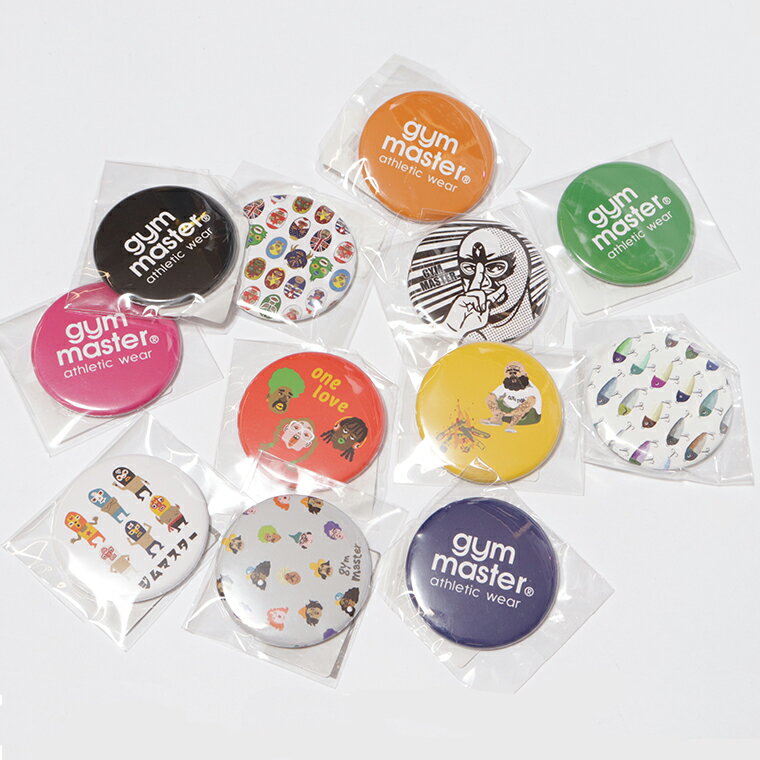 Rakuten - gym master ジムマスター G699691 缶バッジ 44mm アクセサリー カンバッジ【セレスポ】