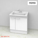 TOTO 洗面化粧台 Vシリーズ W750 片引き出し 扉カラー ホワイト LDPB075BJGEN2A 送料無料 メーカー直送