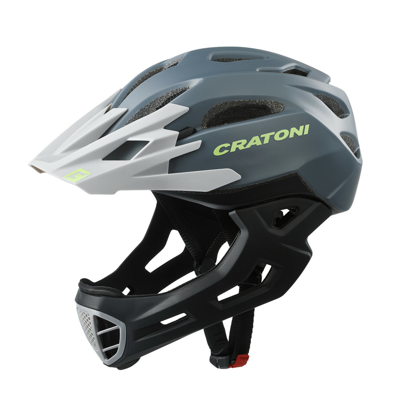 キッズヘルメット　クラトーニ CRATONI Cマニアック　チャコールブラック　マット L-XL 58-61cm
