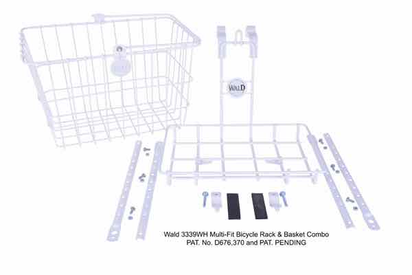 ں®ȯWALD  3339 Rack&Basket Combo White 3339 å&Хåȥ ۥ磻 ڥ...