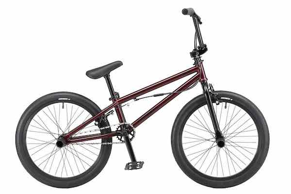 【フラットランドBMX完成車】 ARES BIKES アレスバイク APLUS アプラス グロスダークレッド 完成車 【..