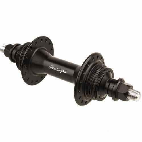 Blue Lug ブルーラグ　GRAN COMPE Small Track Hub Rear Matt Black 32H 