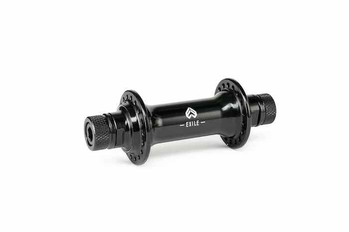 Eclat エクラー Exile Front Hub Black 36H 【BMX】【パーツ】【ハブ】