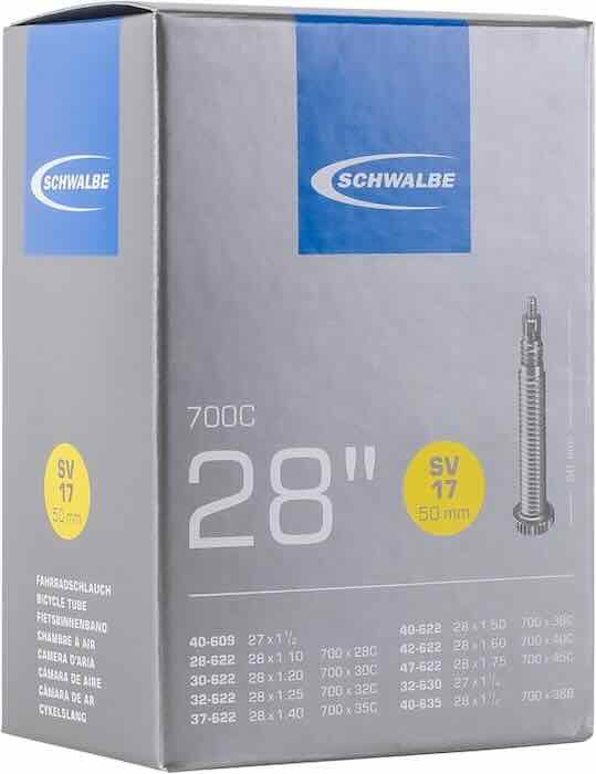 【最速発送】SCHWALBE シュワルベ 自転車用チューブ W/O(クリンチャー) 700×28-45C...