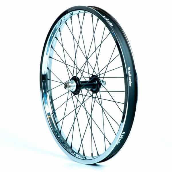 Tall Order トールオーダー　 Dynamics Front Wheel chrome 【BMX】【自転車】【完組ホイール】【ストリート】