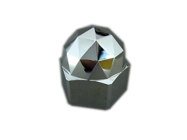 板橋用品 ダイヤモンドナットキャップ ●リア用 41mm 8個入 h52mm 樹脂メッキ (ナットカバー)