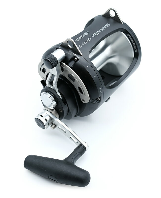 オクマ マカイラ トップウォーターカスタム ドラグリール MK-80WII SEa マットブラック