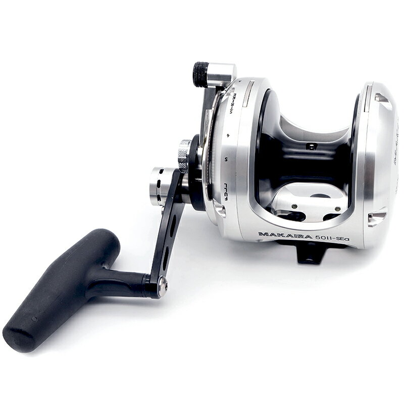 オクマ マカイラ ドラグリール MK-50II Sea 釣り用リール 釣リール 泳がせ釣り okuma リール フィッシングリール 大型魚 キハダ キハダマグロ 泳がせ釣り用 トローリングリール トローリング アルマイト加工 高耐久 黄肌鮪