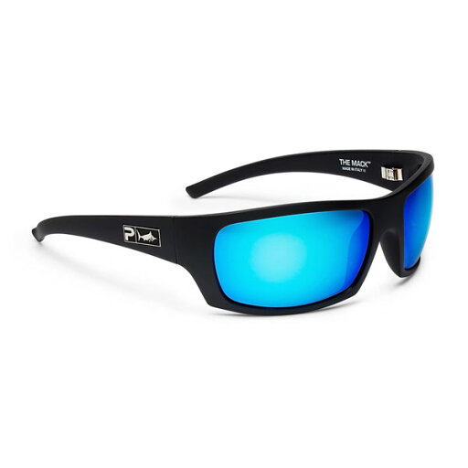 フィッシング用サングラス ペラジック THE MACK POLARIZED ポリカーボネート レンズ サングラス ブラック(レンズブルー) フィッシング用サングラス ペラジック THE MACK POLARIZED ポリカーボネート レンズ サングラス ブラック(レンズブルー)