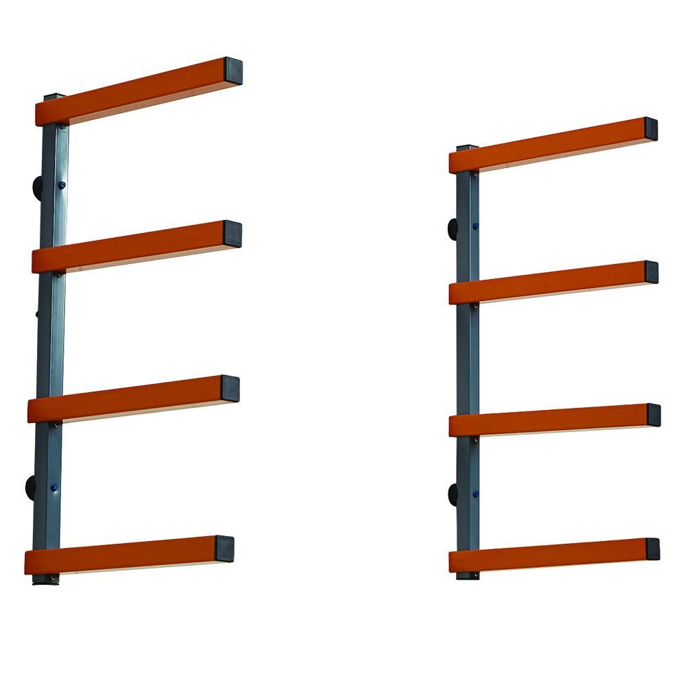 【BORA(ボラ)】 4LEVEL ウッドラック スチールラック 4段 PBR-0410 (PBR-004)