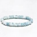 ラリマー ブレスレット 9mm larimar ラリマール ブルーペクトライト bracelet ソーダ珪灰石 ソーダ珪灰石 ペクトライト pectolite ...