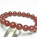 ストロベリークォーツ ブレスレット 10mm いちご水晶 Strawberry Quartz Bracelet 苺水晶 ブレス メンズ レディース 一点物 メー...