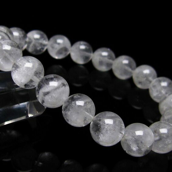 ファーデンクォーツ ブレスレット 10mm ファーデンクリスタル 水晶 ブレス Fadenquarz Bracelet メンズ..