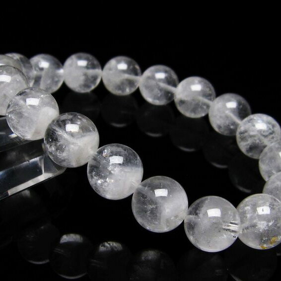 եǥ󥯥 ֥쥹å 12mm եǥ󥯥ꥹ 徽 ֥쥹 Fadenquarz Bracelet  ǥ ʪ [̵]...