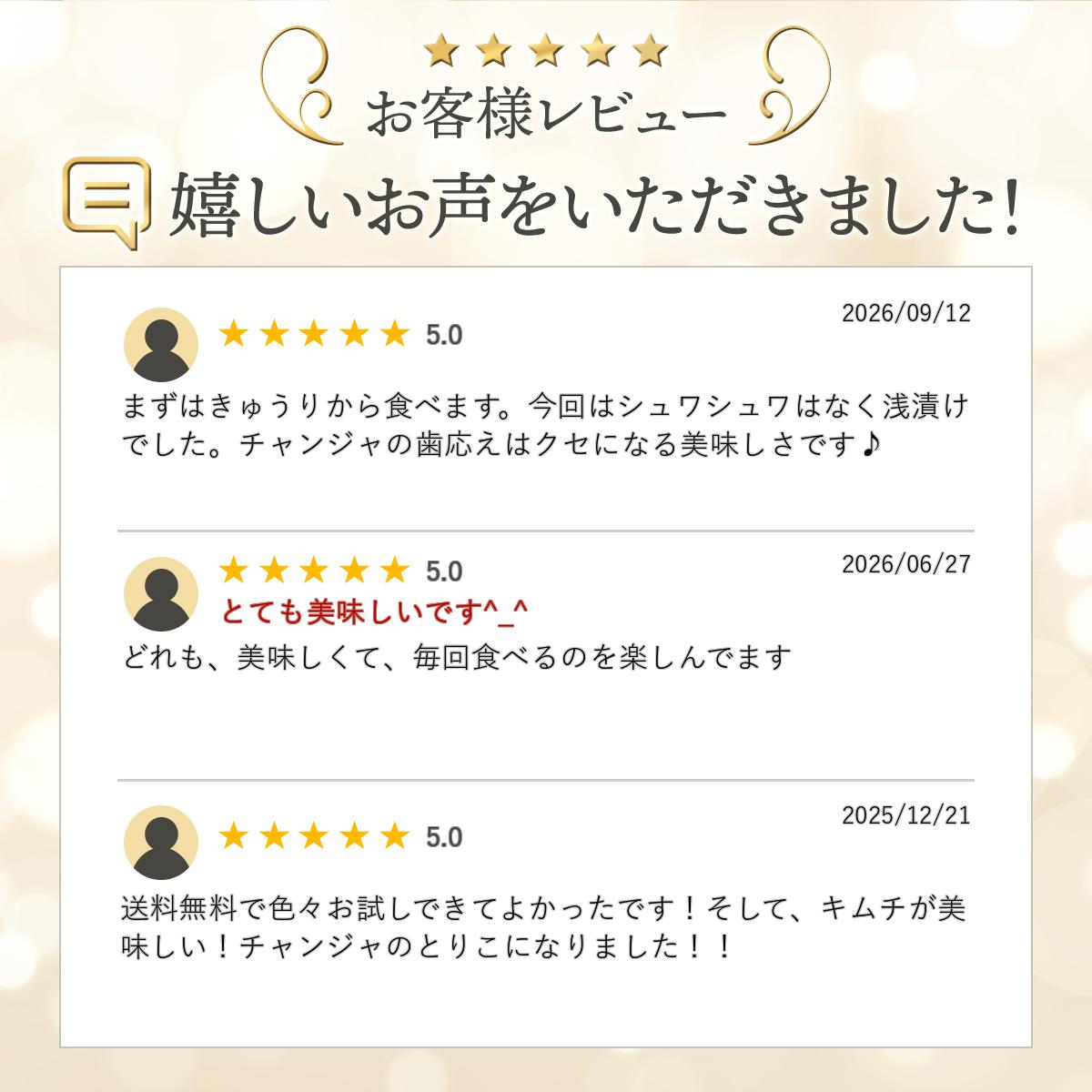 おためしキムチ3種セット(チャンジャ・白菜・胡瓜キムチ) 【送料無料 漬物 セット キムチ ギフト 珍味 おつまみ おつまみセット 健康食品 韓国食材 発酵食品 きむち ちゃんじゃ 】 toyoshou-10000040 株式会社 豊田商店 サンプル画像3