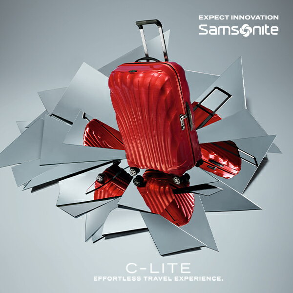 【各種利用でポイント最大24倍！】 Samsonite C-Lite サムソナイト シーライト スピナー75 94L スーツケース 1週間以上 正規10年保証付 (CS2*004/122861)