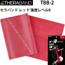  D&M ディーエム THERABAND セラバンド 2m 強度レベル0 レッド TBB-2