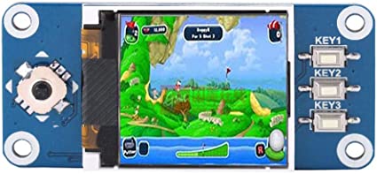 MugastRaspberryPi用モニター1.44インチLCDスクリーンディスプレイモジュール128x128解像度3ボタンRaspberryPi2B/3B/Zero/ZeroW用