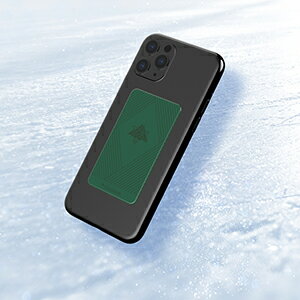 【公式】Simplism シンプリズム 貼って剥がせるスマートフォン冷却シート スマ冷え グリーン スマホ 冷却 スマ冷えシート 冷却シート 冷やす 冷却 スマホ 熱対策 2