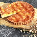 タルトケーキ ホールケーキ ケーキ オレンジ タルト あんず あんずタルト 杏 フルーツタルト オレンジとあんずのタルトケーキ フルーツ 生菓子 スイーツ デザ...