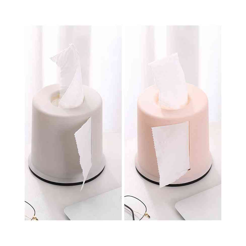 除菌ティッシュカバー ティッシュケース ティッシュケース 2点セット おしゃれ 詰め替え容器 除菌ティッシュカバー 丸形ケース ティッシュカバー 収納ケース インテリア雑貨 シンプル ティッシュ [2]