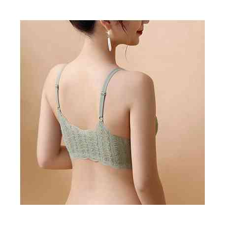 胸が小さくブラ レディース 送料無料 ブラ 胸を小さく見せるブラ おしゃれ 脇高 小さく見せる インナーブラ ブラジャー 大きいサイズ 補正下着 下着 ブラジャー フリルブラジャー インナーウエア 肌着 無地 シンプル 着痩せ