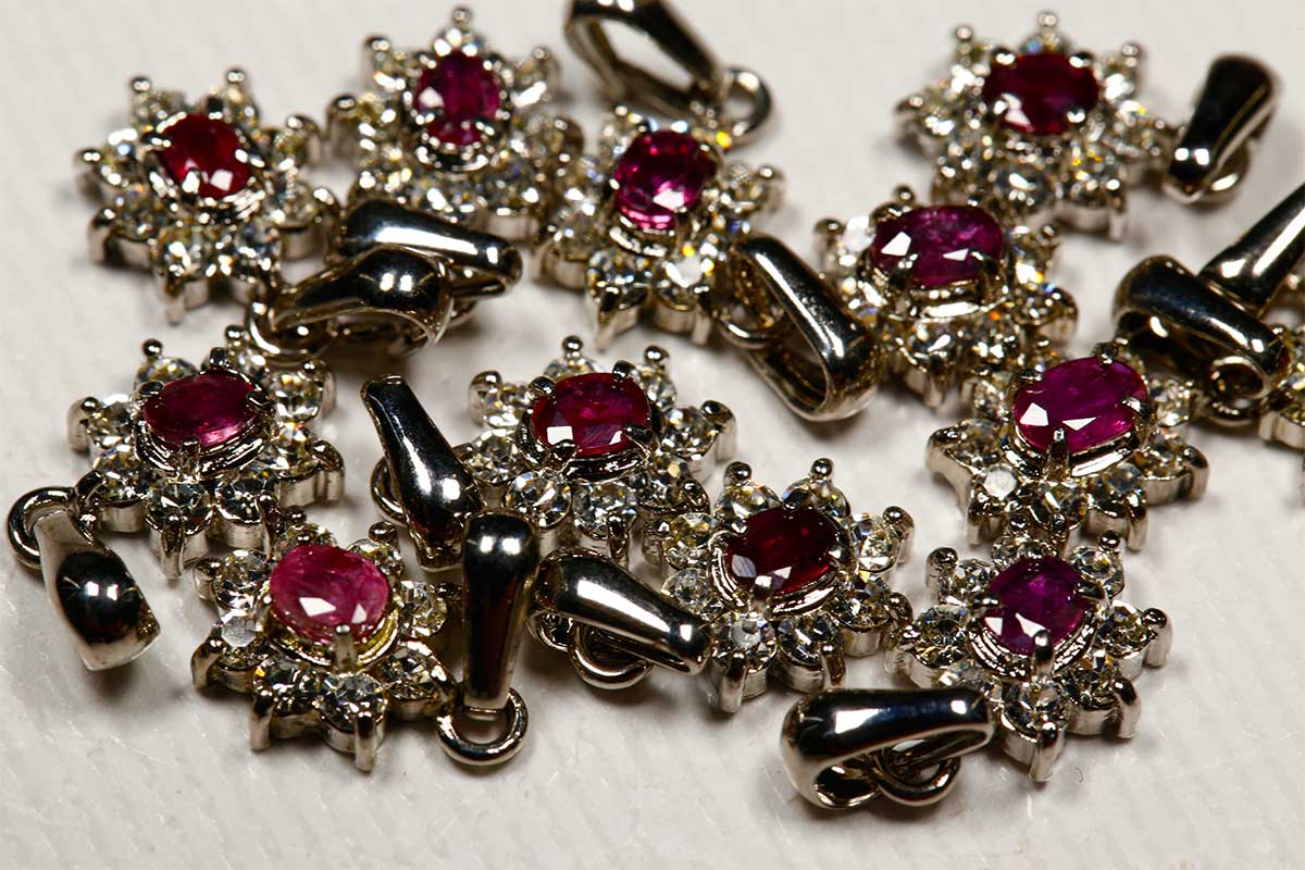 約8mm ハーキマー水晶粒売りビーズ アメリカ ニューヨーク州産