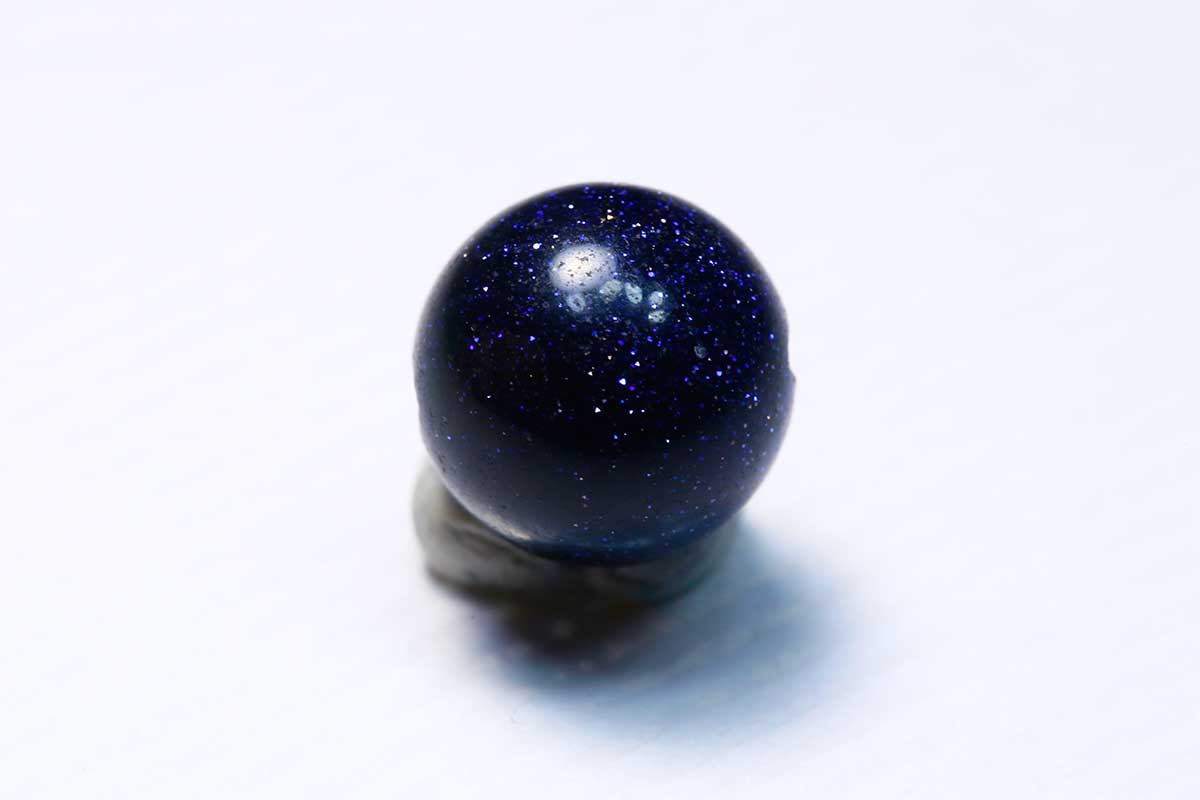 ブルーゴールドストーン 紫金石 1粒売り 8mm 粒売り 一粒売り パワーストーン