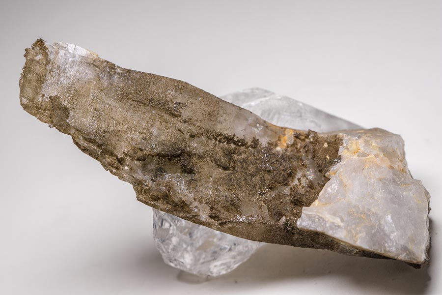 ネパール ガネーシュヒマール産 ベント・クォーツ 曲がり水晶 80.6g ガネッシュヒマール ヒマラヤ水晶