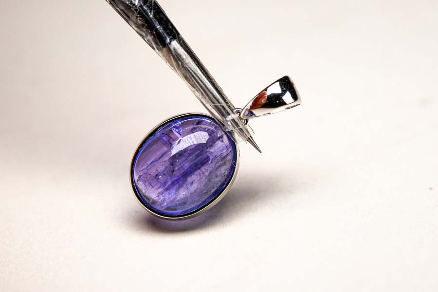 タンザナイト ペンダントトップ ブルーゾイサイト ゾイサイト パワーストーン 原石 天然石