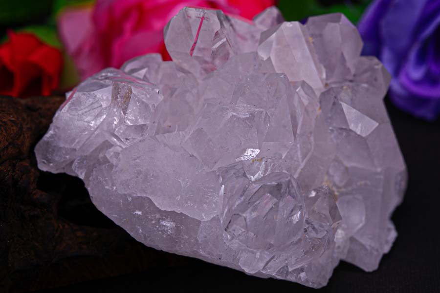 ブラジル ミナスジェライス州 トマスゴンサガ産 水晶クラスター 88g パワースポット 天然石 原石