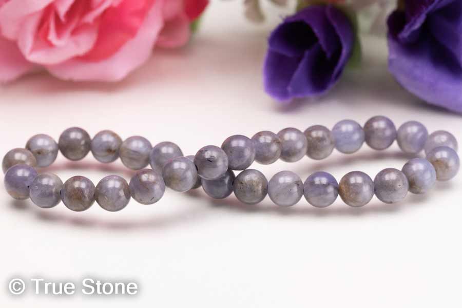 タンザナイト ブレスレット ブルーゾイサイト 6mm ゾイサイト パワーストーン 原石 天然石