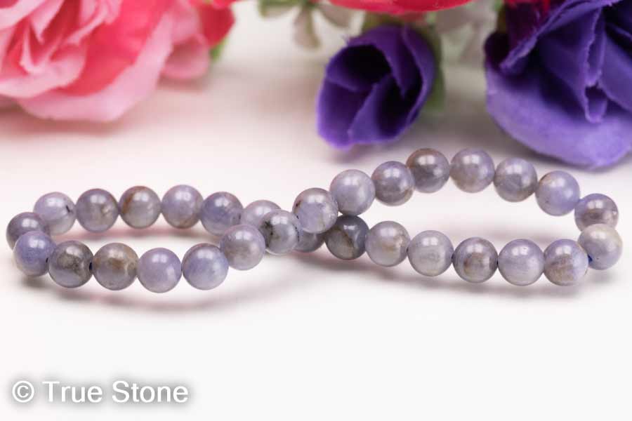 タンザナイト ブレスレット ブルーゾイサイト 6mm ゾイサイト パワーストーン 原石 天然石