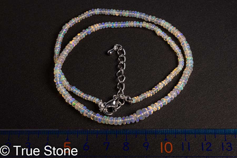 オパール ネックレス 32.85ct プレシャスオパール クリスタルオパール ウォーターオパール