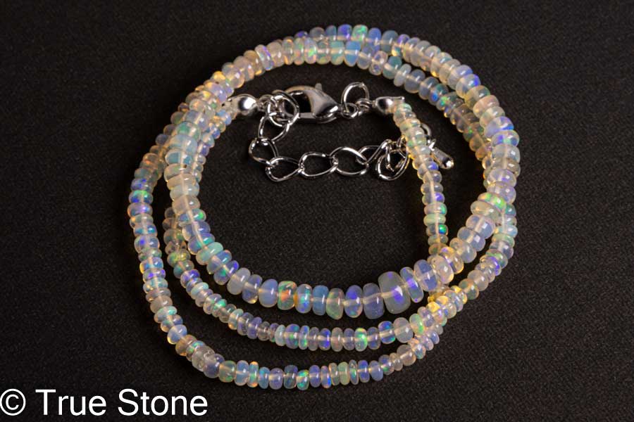 オパール ネックレス 32.85ct プレシャスオパール クリスタルオパール ウォーターオパール