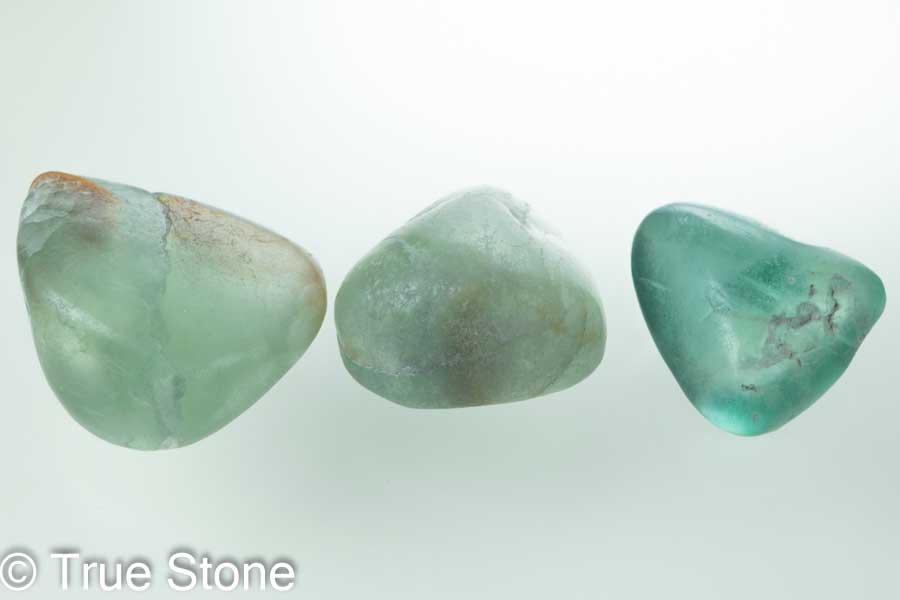 フローライト タンブル 3個セット販売 総重量 425g 蛍石 ほたるいし バイカラーフローライト