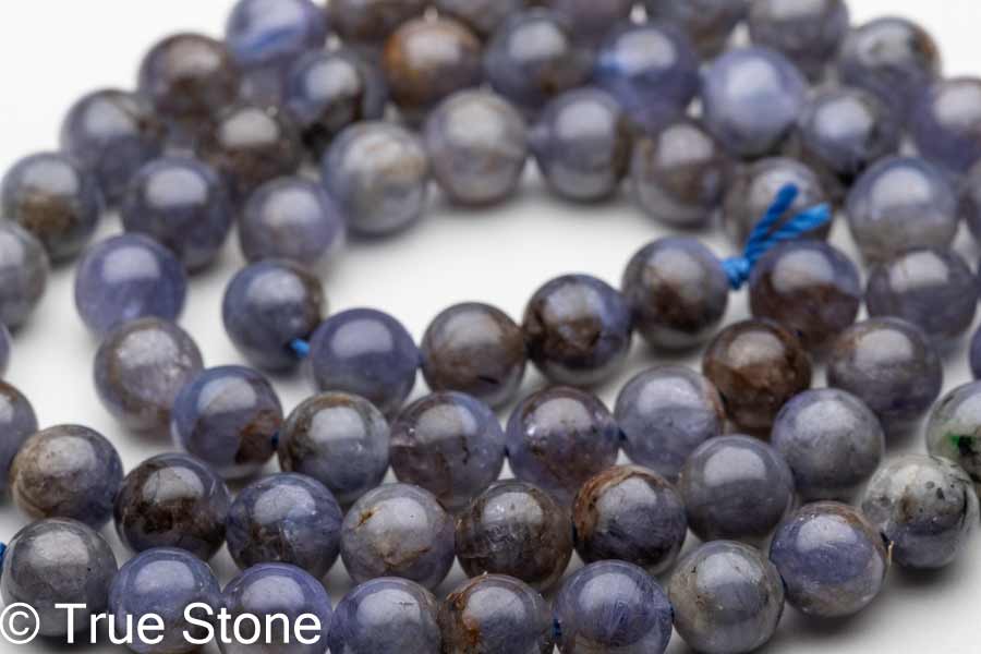 タンザナイト 1連 39センチ ブルーゾイサイト 6mm ゾイサイト パワーストーン 原石 天然石