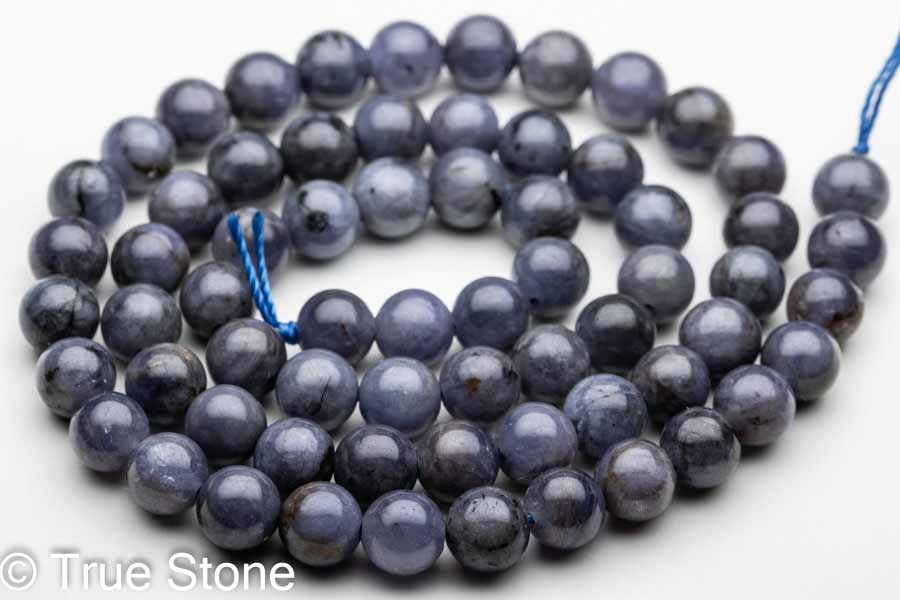 タンザナイト 1連 39センチ ブルーゾイサイト 6mm ゾイサイト パワーストーン 原石 天然石