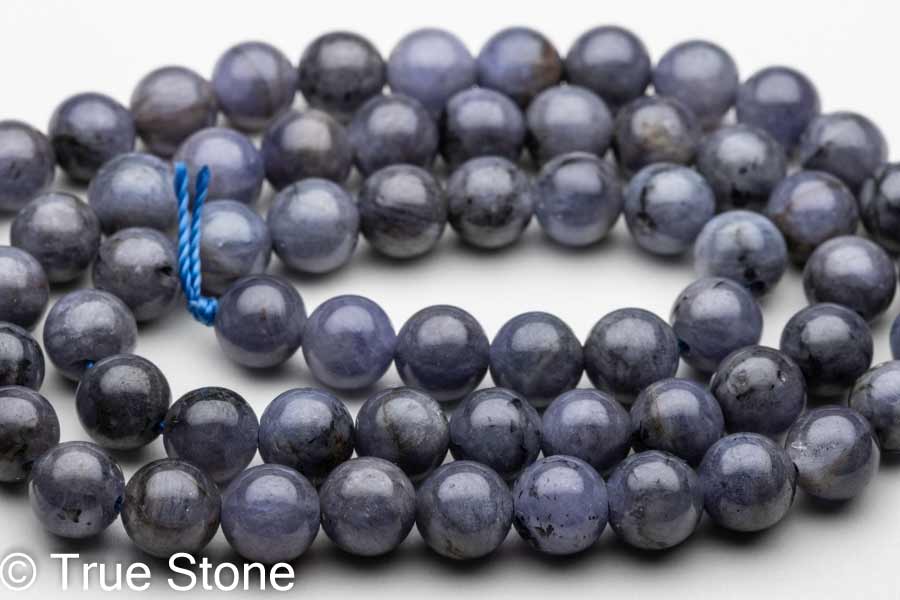 タンザナイト 1連 39センチ ブルーゾイサイト 6mm ゾイサイト パワーストーン 原石 天然石