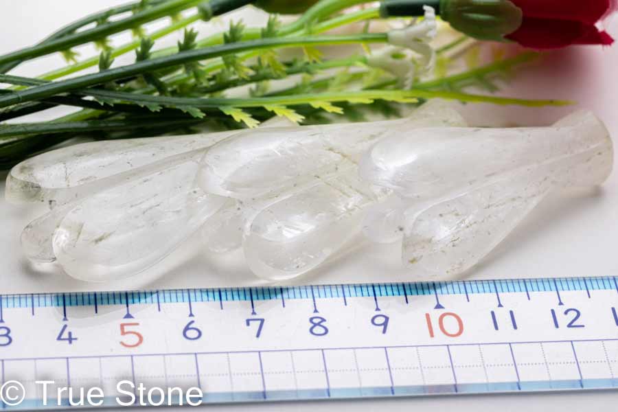 天然水晶 エンジェル 3人セット 総重量51g 天使 インド産 ヒマラヤ水晶 クリスタル クォーツ 水晶