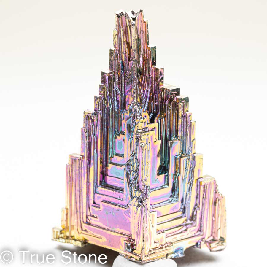 ビスマス 結晶 天国への階段 虹色の階段 57g 蒼鉛 そうえん 宇宙要塞 金属結晶